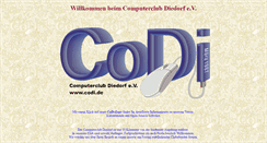 Desktop Screenshot of codi.de